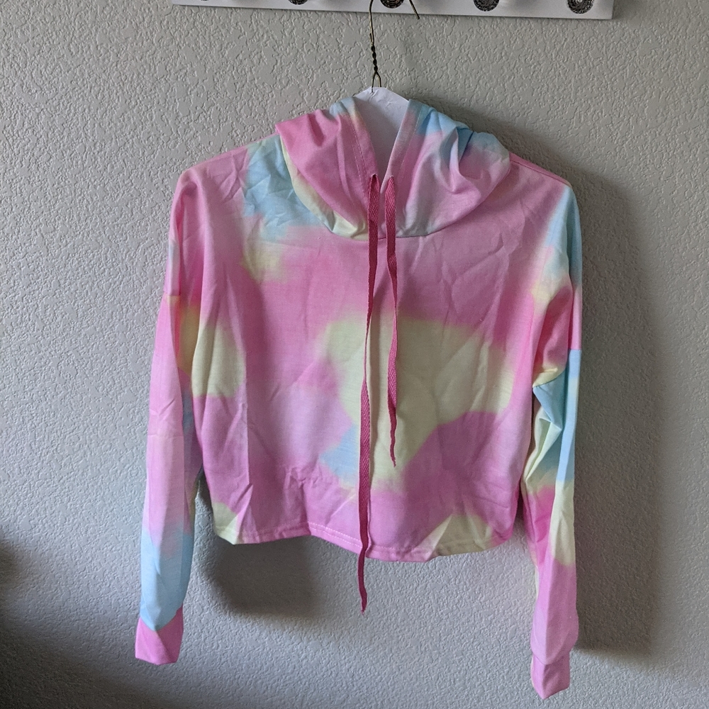 Lightweight Boutique cropped hoodie - Picture 1 of 8